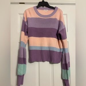 TCEC Sweater with Bubble Sleeves